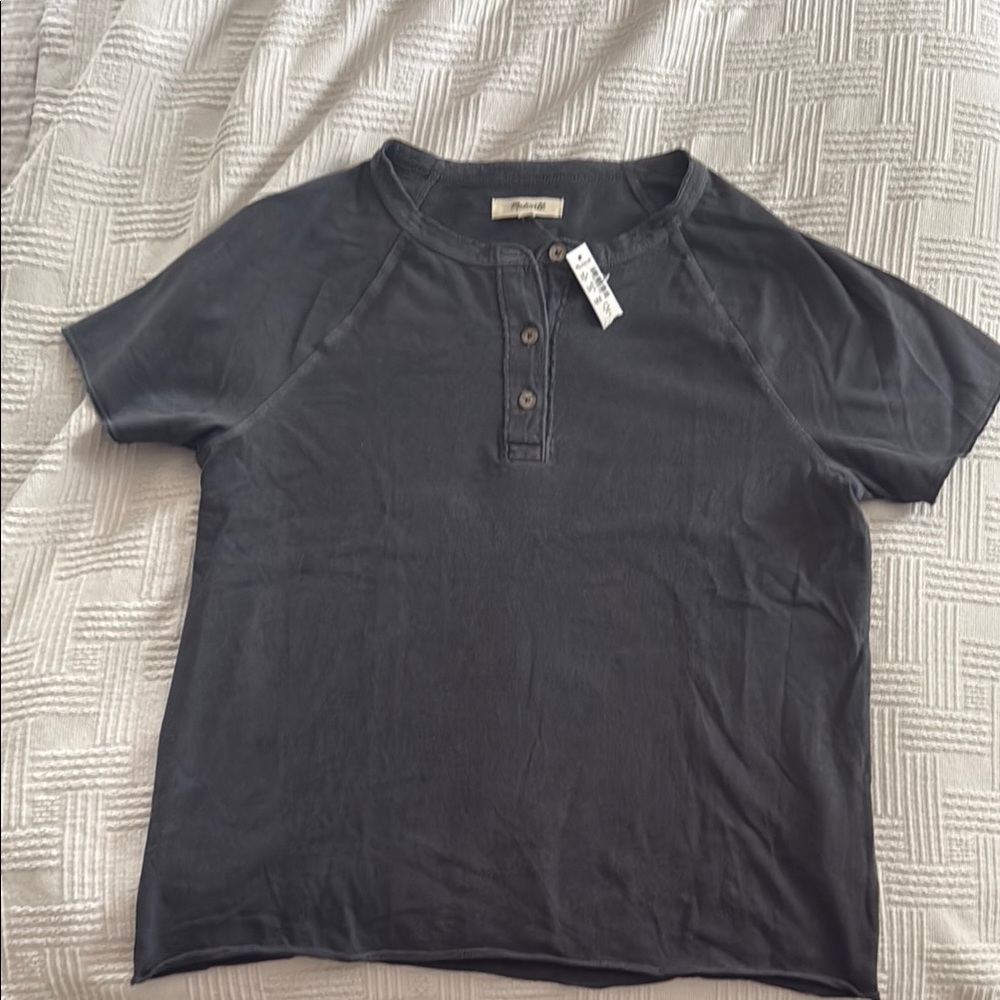 Madewell Short Sleeve Tee - Dark Gray